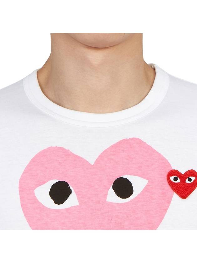 Red Waffen Men's Short Sleeve TShirt AZ T106 051 4 - COMME DES GARCONS - BALAAN 6