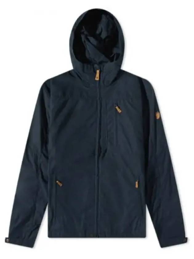 Men's Sten Zip-Up Hoodie Dark Navy - FJALL RAVEN - BALAAN 2