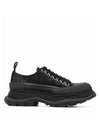 Tread Slick Low Top Sneakers Black - ALEXANDER MCQUEEN - BALAAN 1