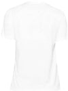 Logo Cotton Short Sleeve T-Shirt White - BURBERRY - BALAAN 4