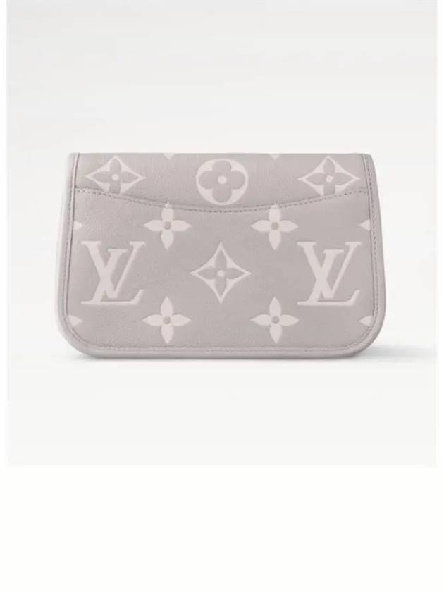 Diane Monogram Empreinte Shoulder Bag Grey - LOUIS VUITTON - BALAAN 6