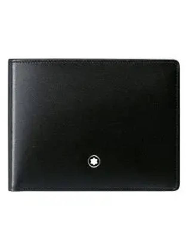 Meisterstuck 6CC Money Clip Half Wallet Black - MONTBLANC - BALAAN 4