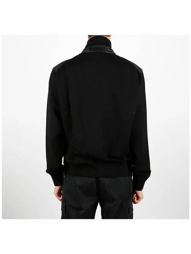 Men s Nylon Down Front Blouson Bomber Jacket Black - TOM FORD - BALAAN 5