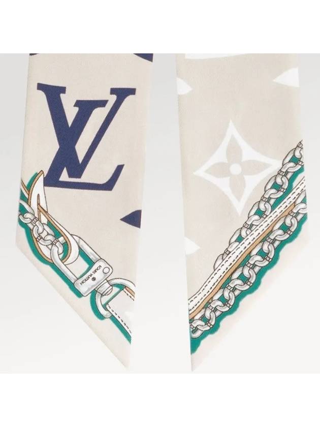 Ultimate Monogram Scarf Blue Marine - LOUIS VUITTON - BALAAN 3