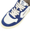 Suede Leather Low Top Sneakers Navy - AUTRY - BALAAN 8