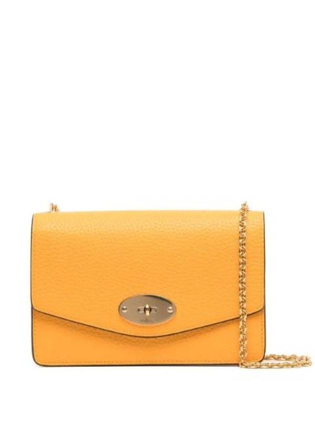 Darley Small Cross Bag Yellow - MULBERRY - BALAAN 1