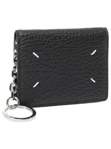 Signature stitch keyring card wallet - MAISON MARGIELA - BALAAN 1