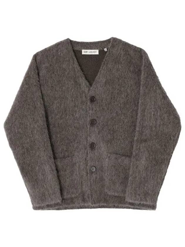 Mohair Cardigan Mole Grey - OUR LEGACY - BALAAN 2