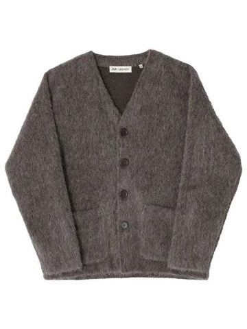 Mohair Cardigan Mole Grey - OUR LEGACY - BALAAN 1