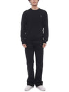 Bold Fox Head Wool Knit Top Black - MAISON KITSUNE - BALAAN 4