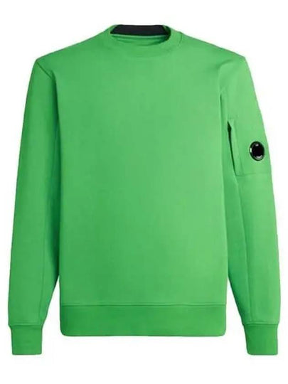 Diagonal Raised Fleece Sweatshirt Green - CP COMPANY - BALAAN 2