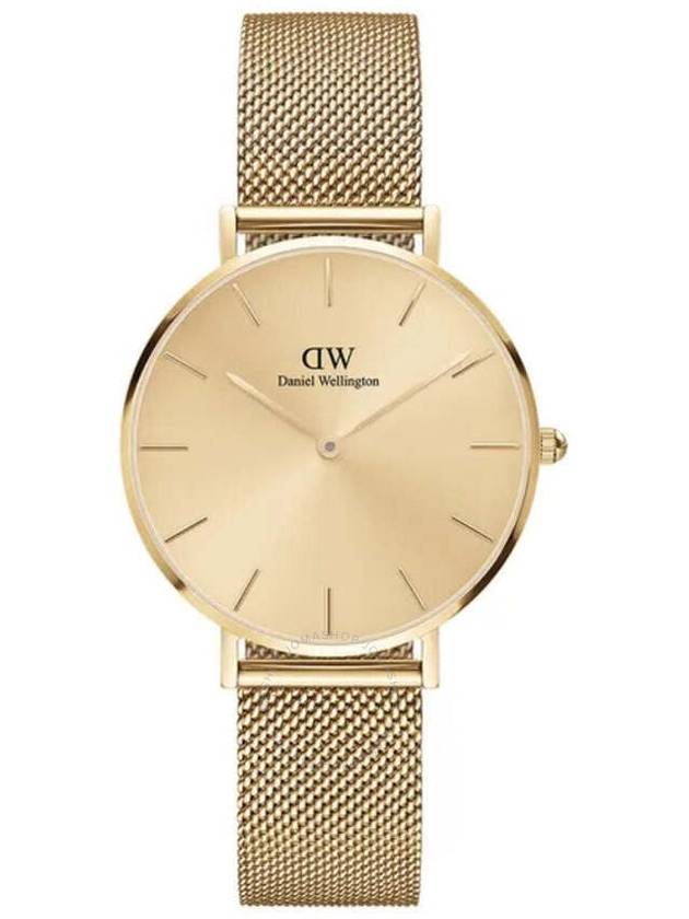 Daniel Wellington Petite Quartz Gold Dial Ladies Watch DW00100474 - DANIEL WELLINGTON - BALAAN 1