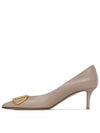 VLogo Calfskin Pumps Pink - VALENTINO - BALAAN 3