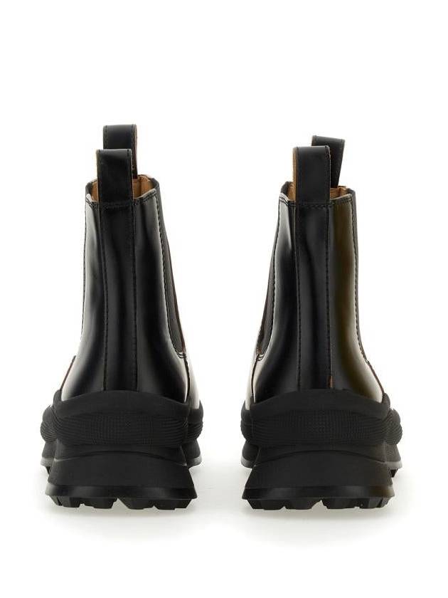 Leather Chelsea Boots J50WU0002P4193 - JIL SANDER - BALAAN 4