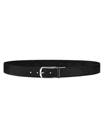 Slender 35MM Reversible Leather Belt Black - LOUIS VUITTON - BALAAN 1