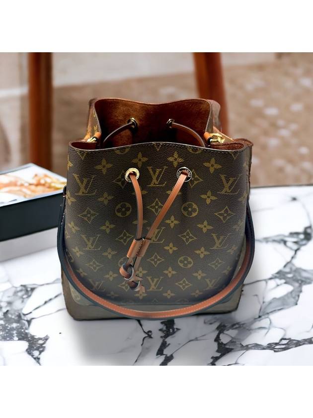 Neonoe MM Monogram Bucket Bag Caramel - LOUIS VUITTON - BALAAN 9