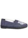 Embroidered Tiger Denim Espadrilles Navy - KENZO - BALAAN 2