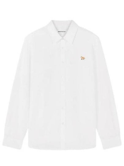 Baby Fox Cotton Shirt White - MAISON KITSUNE - BALAAN 2