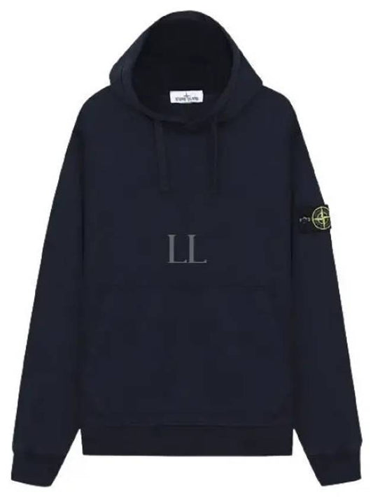 Wappen Patch Pocket Hoodie Navy - STONE ISLAND - BALAAN 2