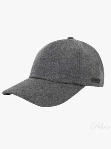 Wool Baseball Cap 50518880 041 Faux Leather Logo Label Blend - HUGO BOSS - BALAAN 1