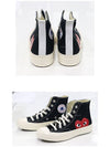 Men's Comme des Garçons Converse Chuck Taylor High Tops - COMME DES GARCONS PLAY - BALAAN 4