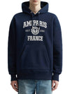 Paris France Hoodie Navy - AMI - BALAAN 4