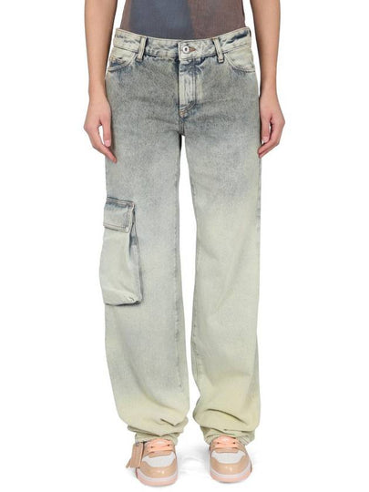 Toy Box Laundry Wide Jeans - OFF WHITE - BALAAN 2