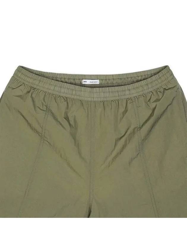 Logo Swim Shorts Green - AMI - BALAAN 4