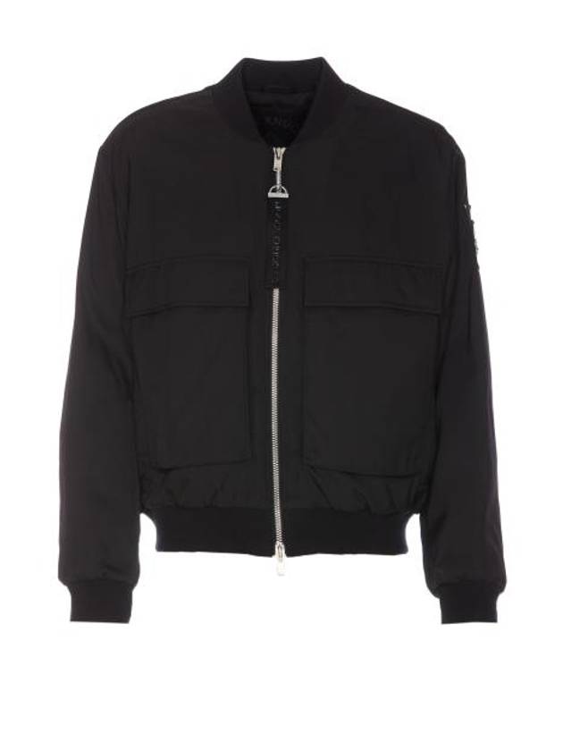 Alder Twill Bomber Jacket Black - MOOSE KNUCKLES - BALAAN 1