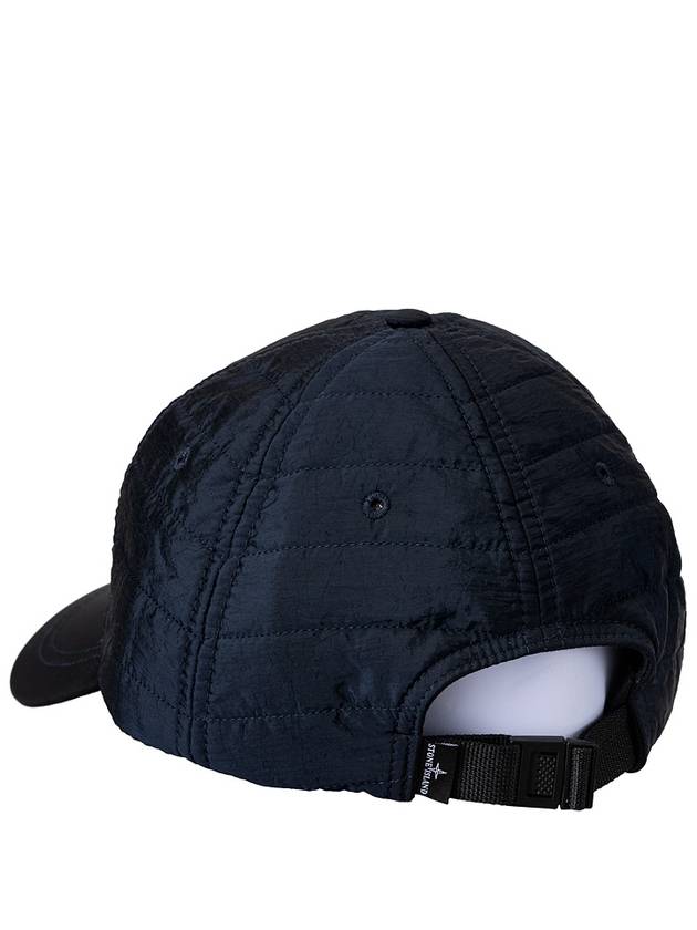 Nylon Metal 6 Panel Ball Cap Navy - STONE ISLAND - BALAAN 5