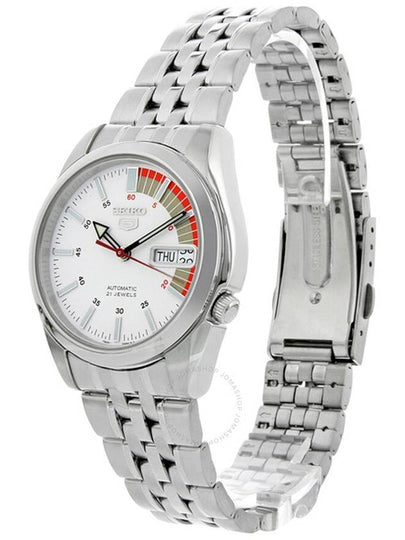 Seiko 5 Automatic White Dial Men's Watch SNK369 - SEIKO - BALAAN 2