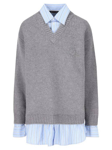 Balenciaga Sweaters Grey - BALENCIAGA - BALAAN 1