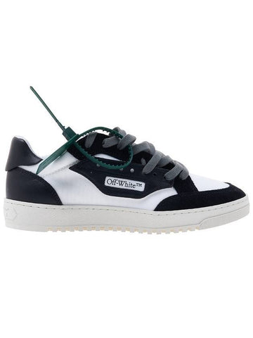 5.0 Panelled Low-Top Sneakers White Black - OFF WHITE - BALAAN 1