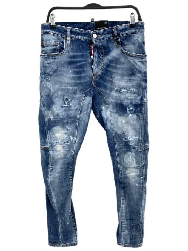 Tidy Biker Jeans Blue - DSQUARED2 - BALAAN 2