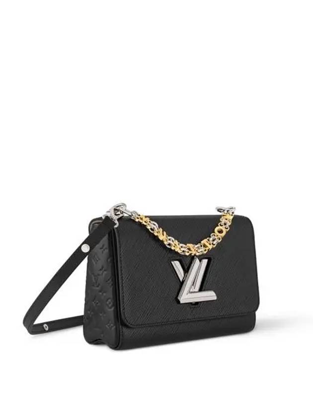 Twist MM Epi Shoulder Bag Black - LOUIS VUITTON - BALAAN 3