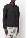 Men's Shadow Project TC Padded Overshirt Jacket Black - STONE ISLAND - BALAAN 4