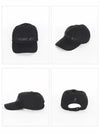 Logo Baseball Ball Cap Black - MONCLER - BALAAN 3