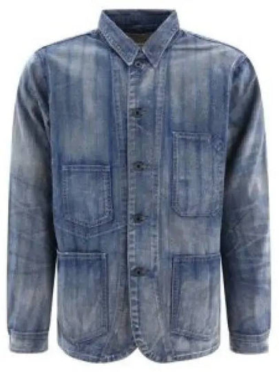 Pocket Shirt Denim Jacket Blue - POLO RALPH LAUREN - BALAAN 2