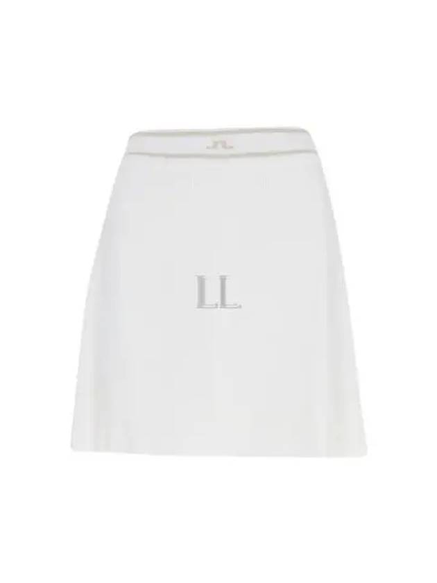 Emma Knit Skirt White - J.LINDEBERG - BALAAN 2