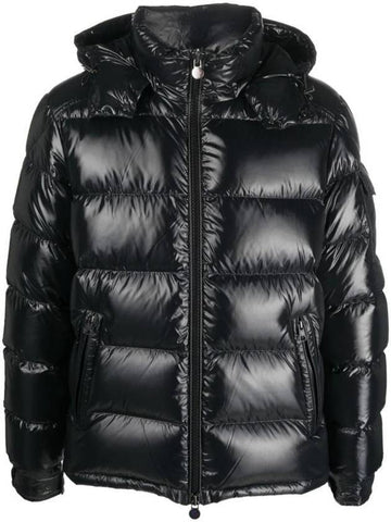 Maya Short Down Jacket Black - MONCLER - BALAAN 1