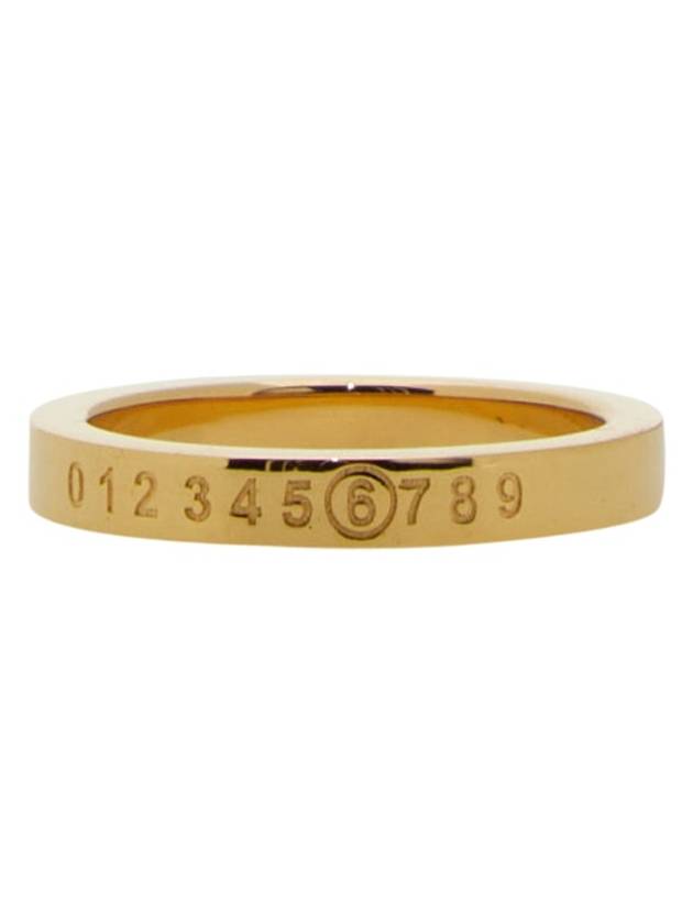 Numeric Minimal Signature Ring Gold - MAISON MARGIELA - BALAAN 2