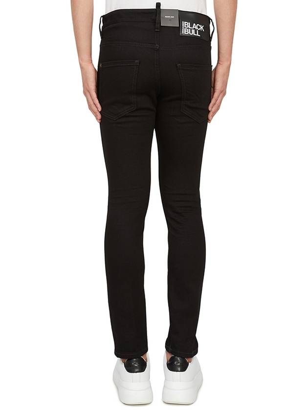 Skater Slim Cut Jeans Black - DSQUARED2 - BALAAN 4