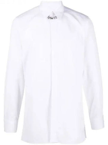 Chain neck decoration poplin shirt 270723 - GIVENCHY - BALAAN 1