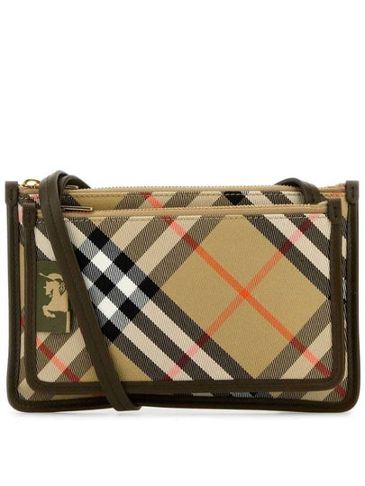 Check Cross Bag Beige - BURBERRY - BALAAN 2