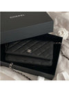 Classic woc black silver caviar skin AP0250 - CHANEL - BALAAN 4