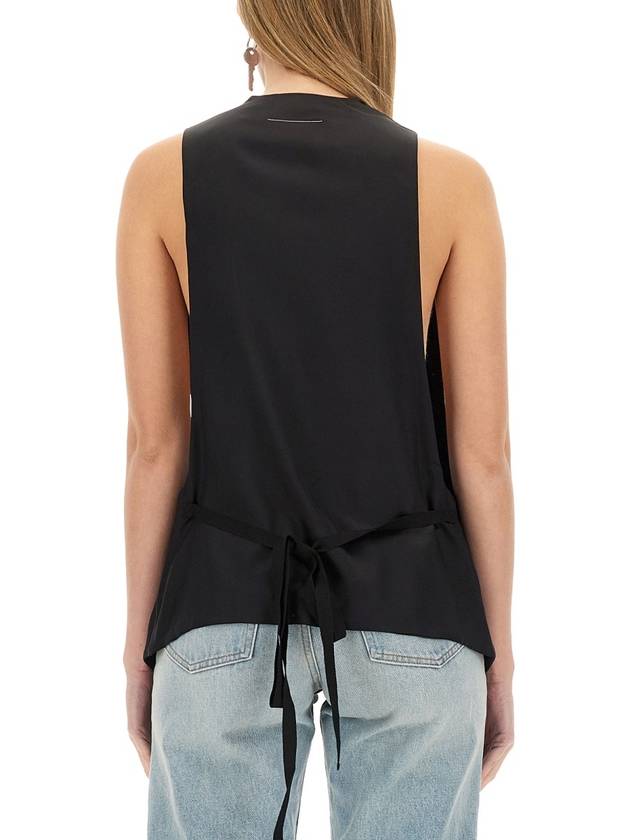 SINGLE-BREASTED VEST - MAISON MARGIELA - BALAAN 3