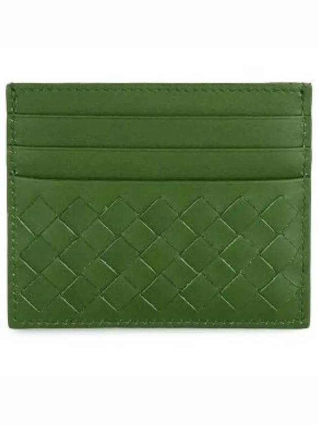 Intrecciato Classic Card Wallet Green - BOTTEGA VENETA - BALAAN 2