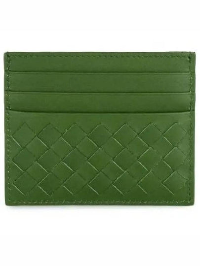 Intrecciato Classic Card Wallet Green - BOTTEGA VENETA - BALAAN 2