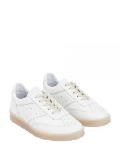 Calfskin Low Top Sneakers White - MAISON MARGIELA - BALAAN 2