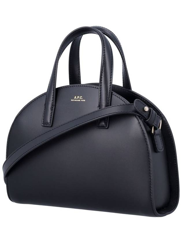 Demi Lune Small Tote Bag Black - A.P.C. - BALAAN 4